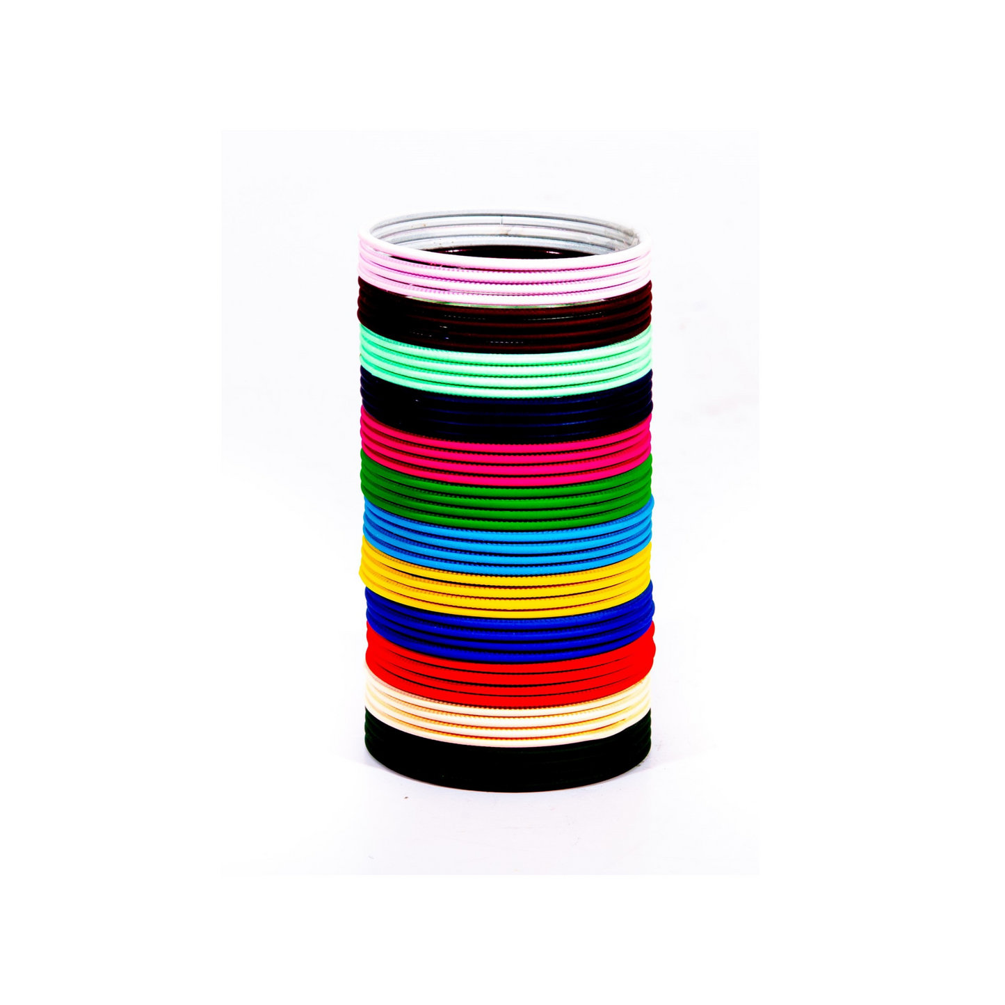 Swara Creations | Multicolor Metal Bangles for Women and Girls (48 Bangles)(SKU020)