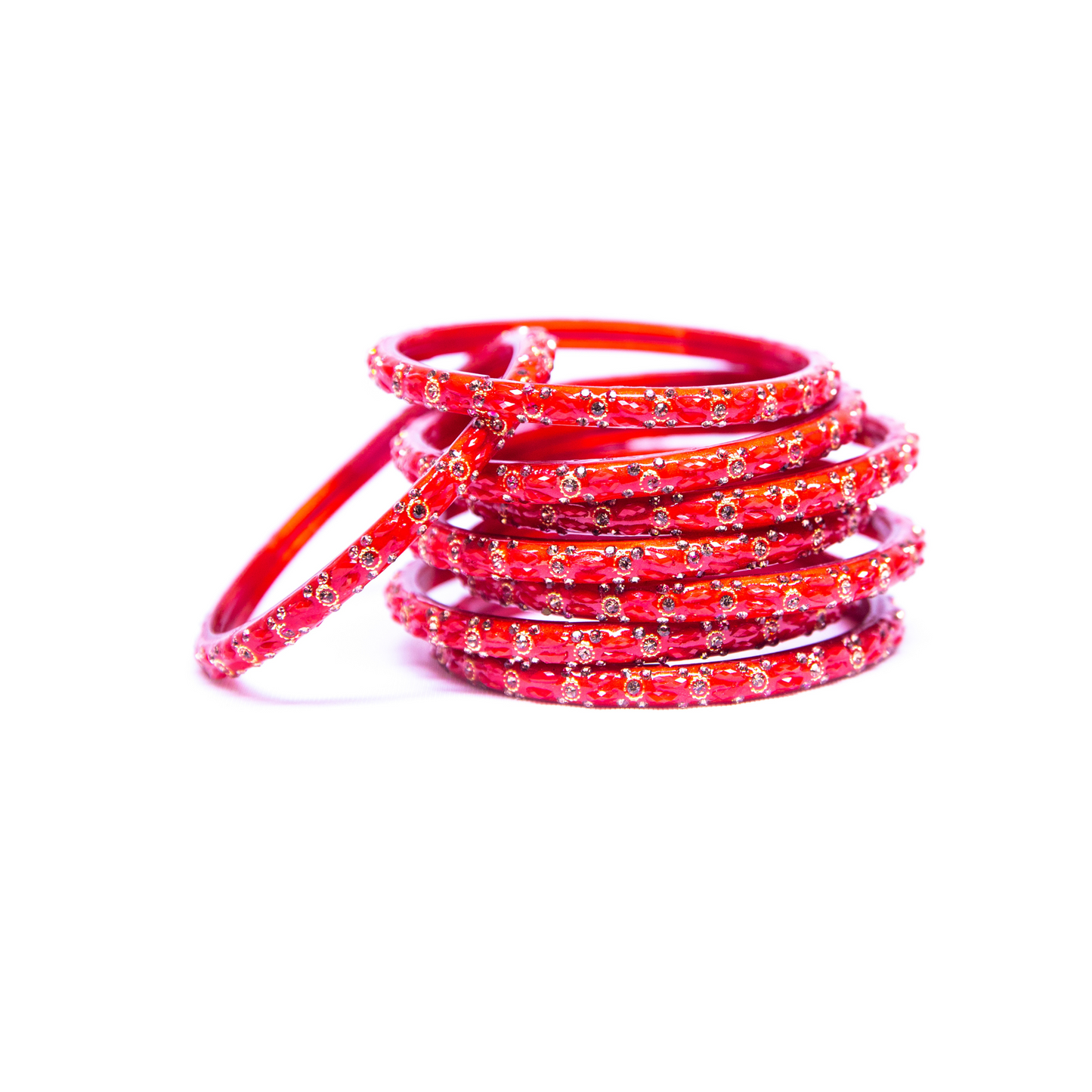Swara Creations Glass Bangles Set for Special Occasions for Women & Girls(Sku229)