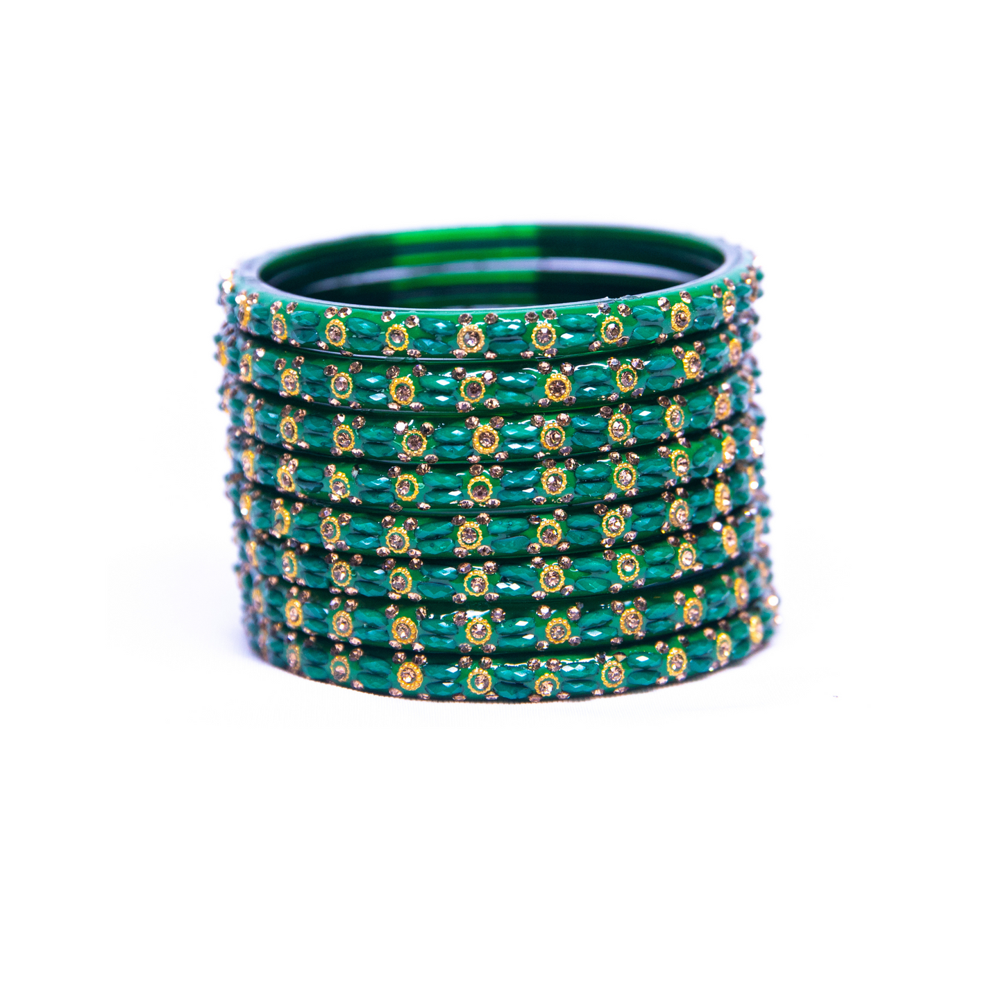 Swara Creations Glass Bangles Set for Special Occasions for Women & Girls(Sku229)