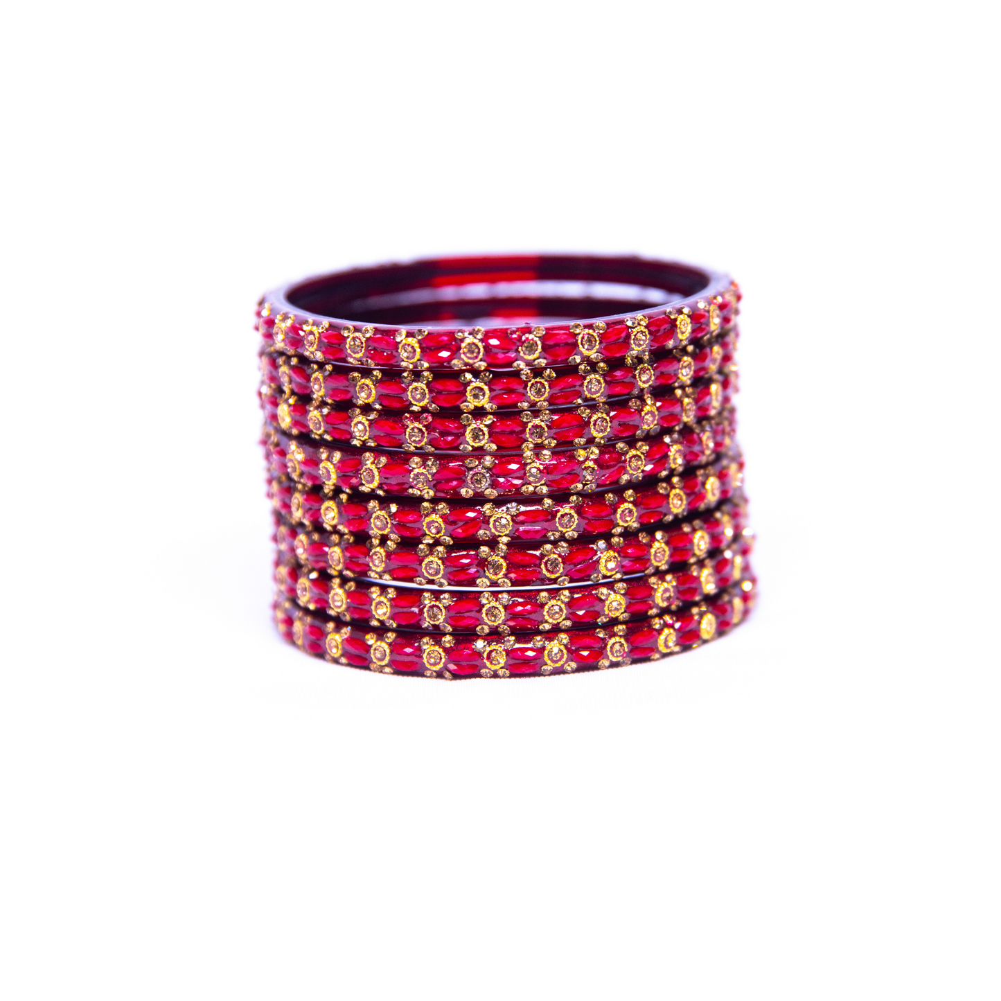 Swara Creations Glass Bangles Set for Special Occasions for Women & Girls(Sku229)