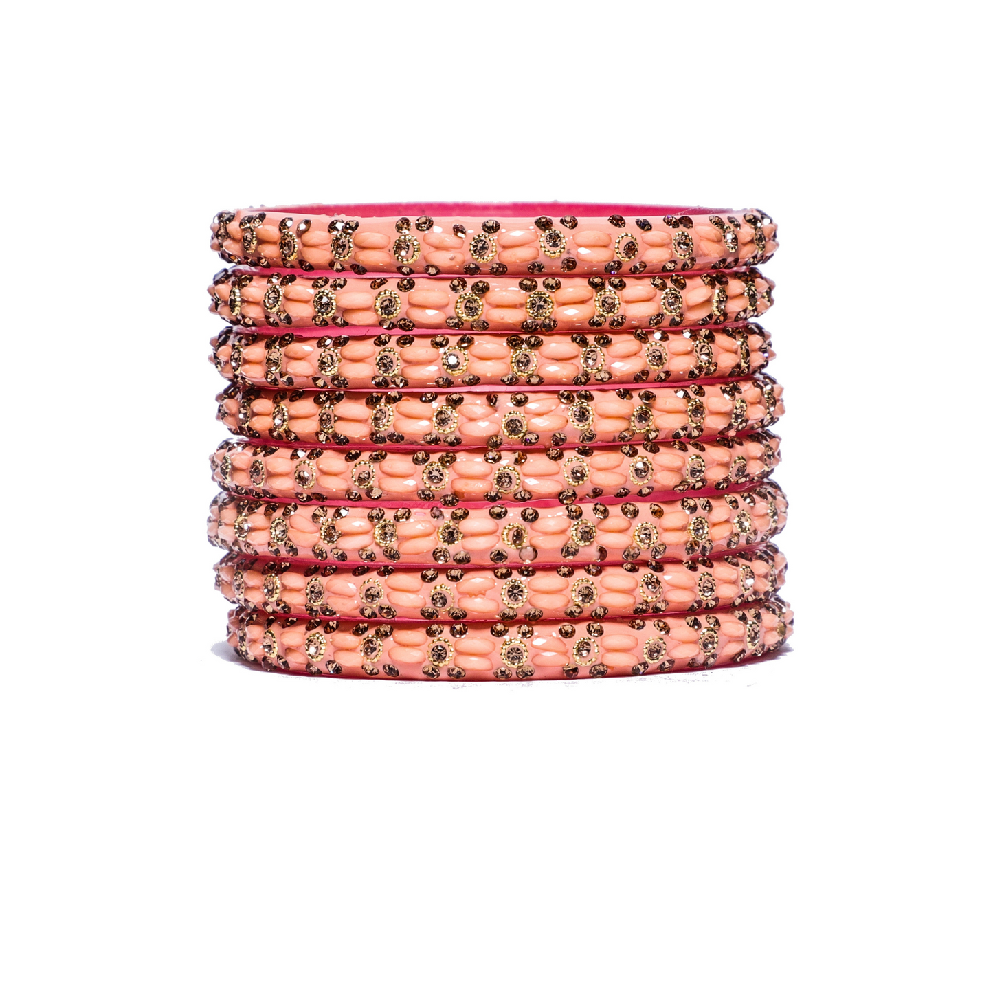 Swara Creations Glass Bangles Set for Special Occasions for Women & Girls(Sku229)