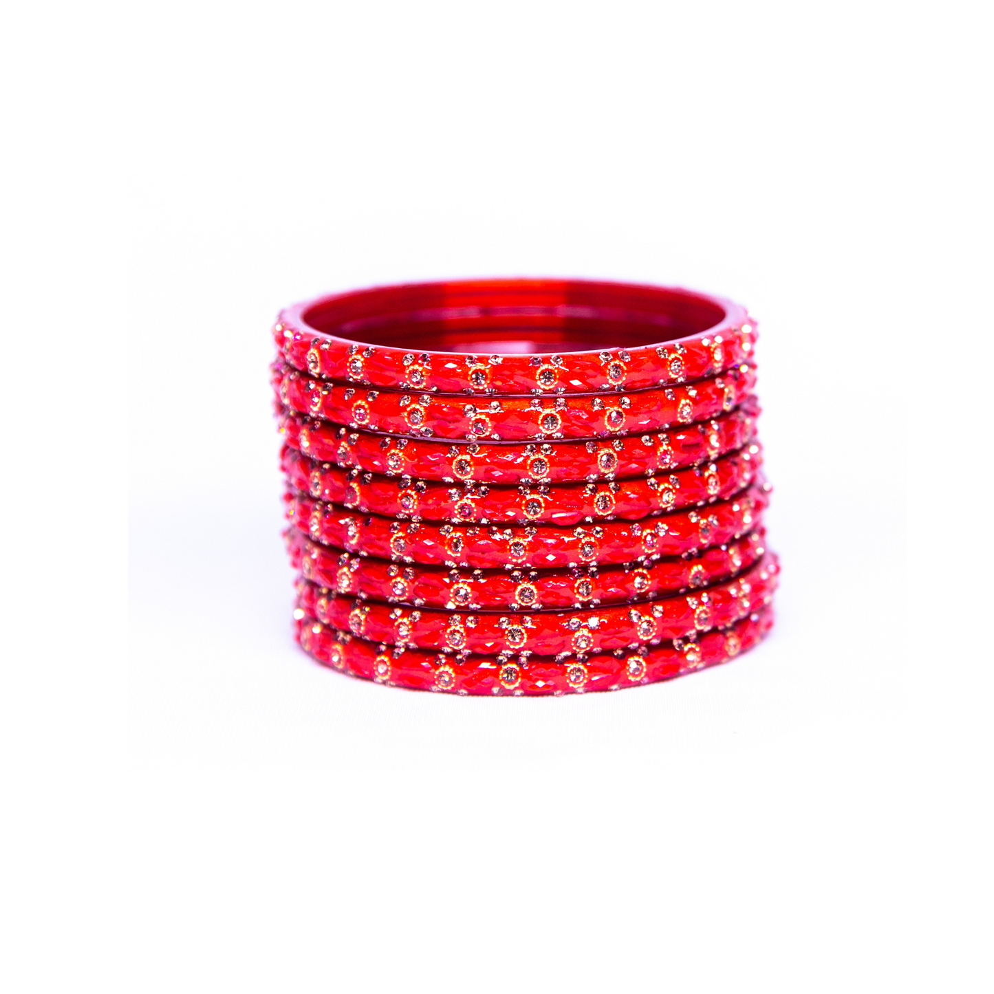 Swara Creations Glass Bangles Set for Special Occasions for Women & Girls(Sku229)