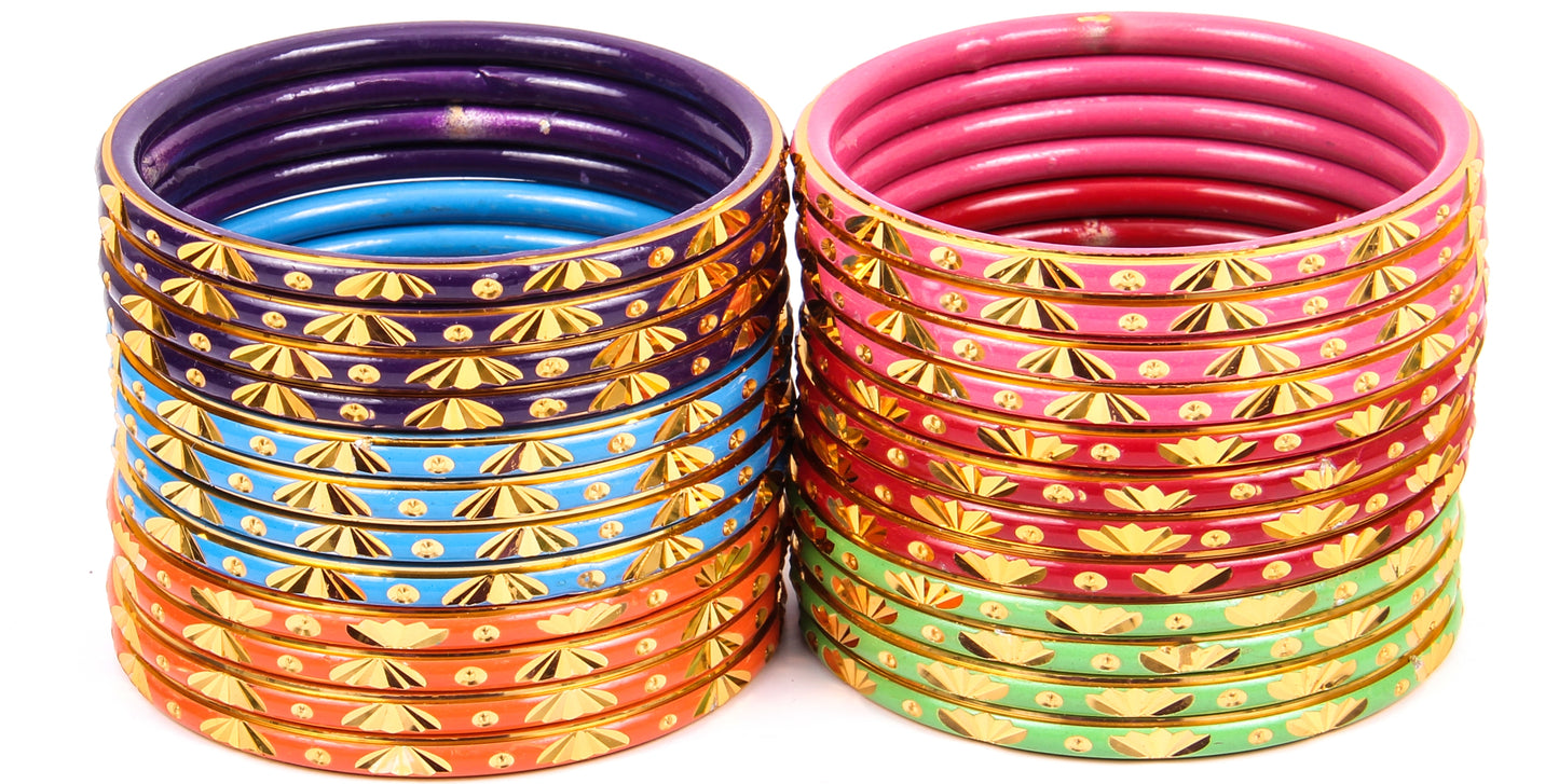 Multicolor Metal Kadas Set
