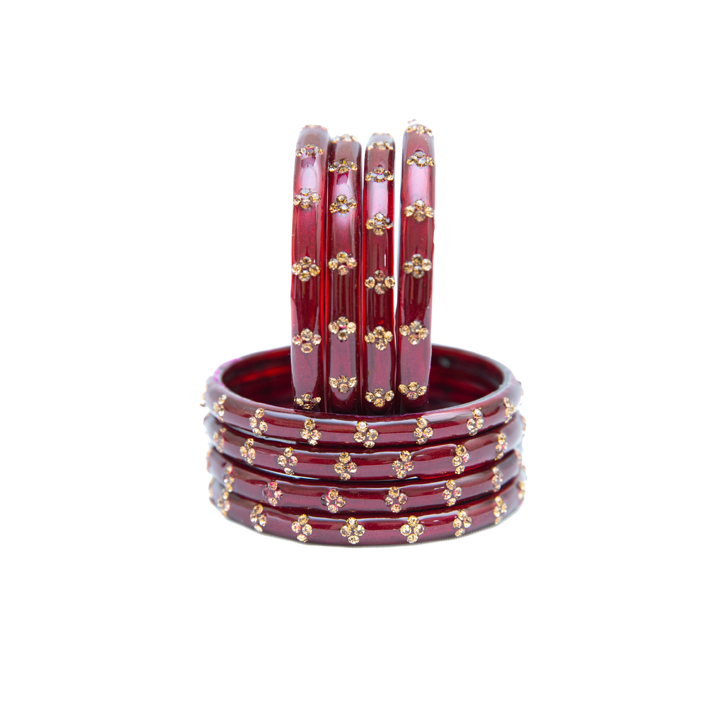 Swara Creations Glass Bangles Set for Special Occasions for Women & Girls(SKU231)