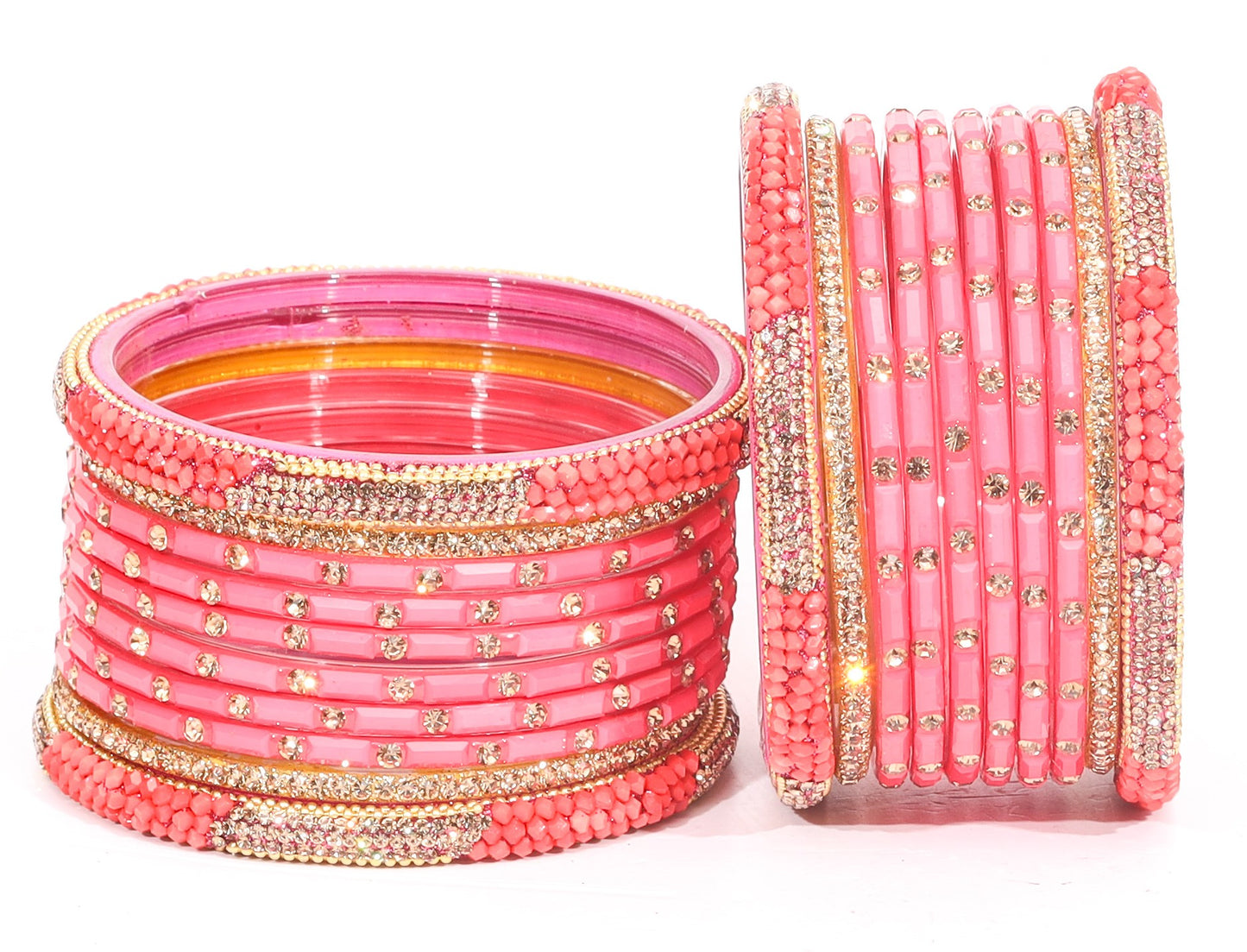 Swara Creations Traditional Glass Bangles Set | Designer wedding/shaadi Special for Women & Girls(SKU156)