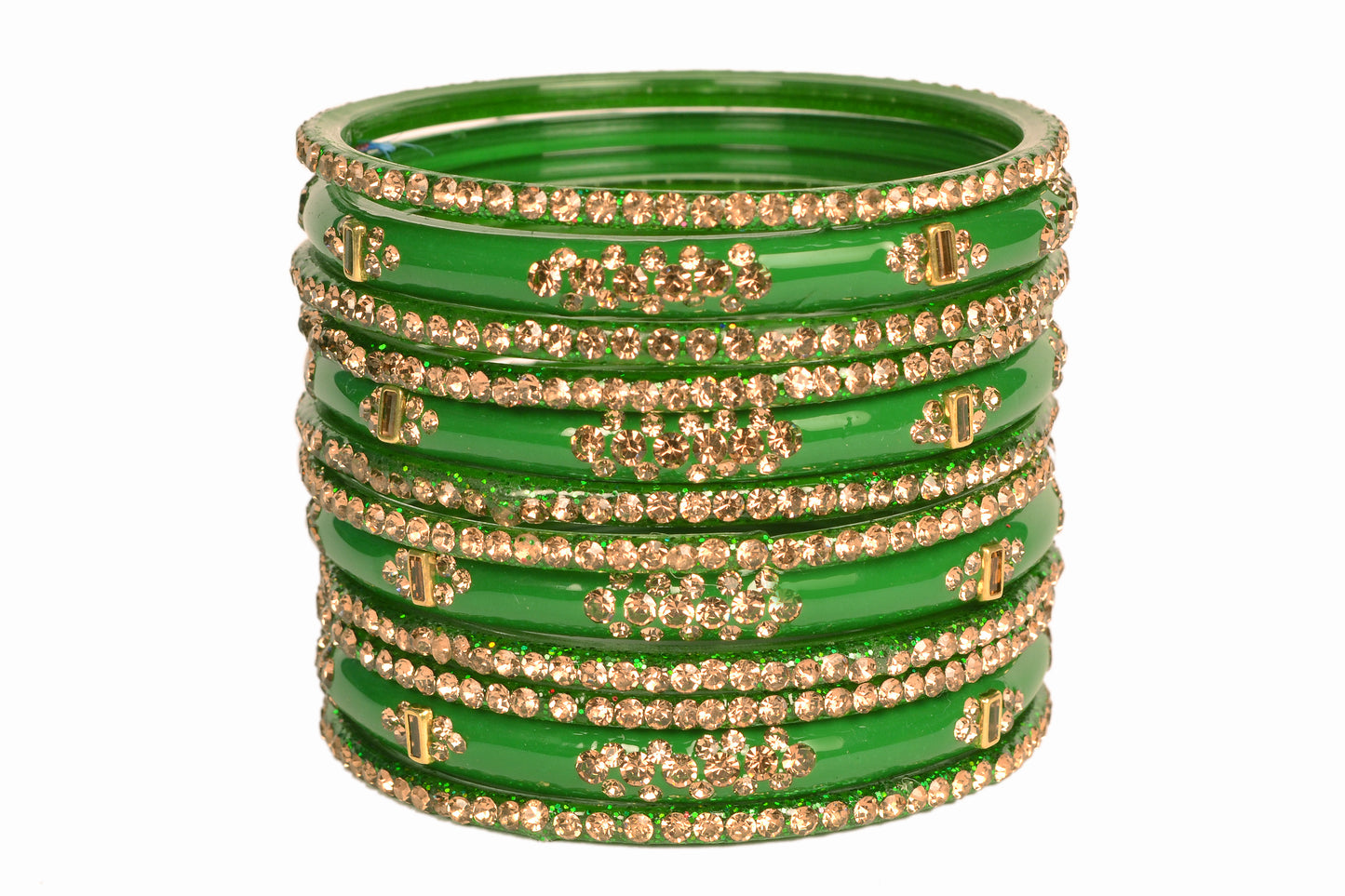 Swara Creations Green Mehrun Red Glass Bangles Set for Women | Zirconwork Bangles | Glass bangles for festivals & occasions, Traditional glass bangles (SKU276)