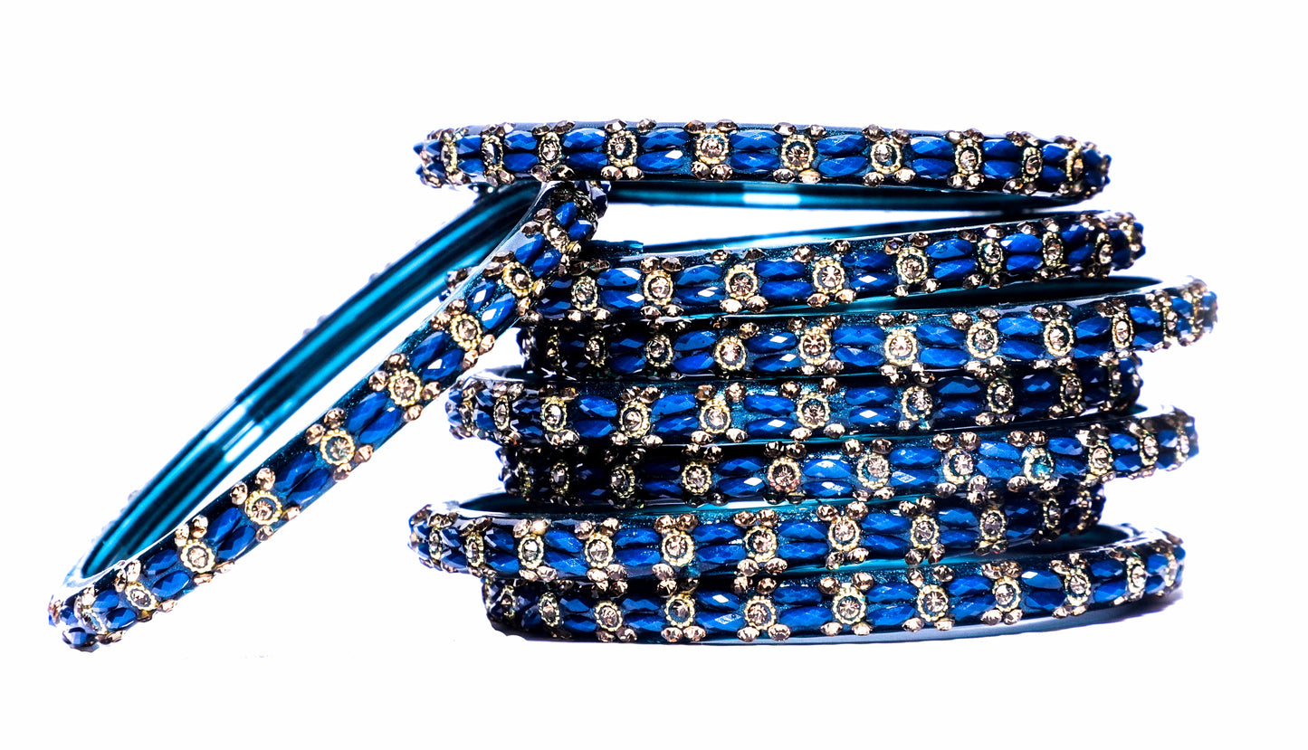 Swara Creations Glass Bangles Set for Special Occasions for Women & Girls(Sku229)