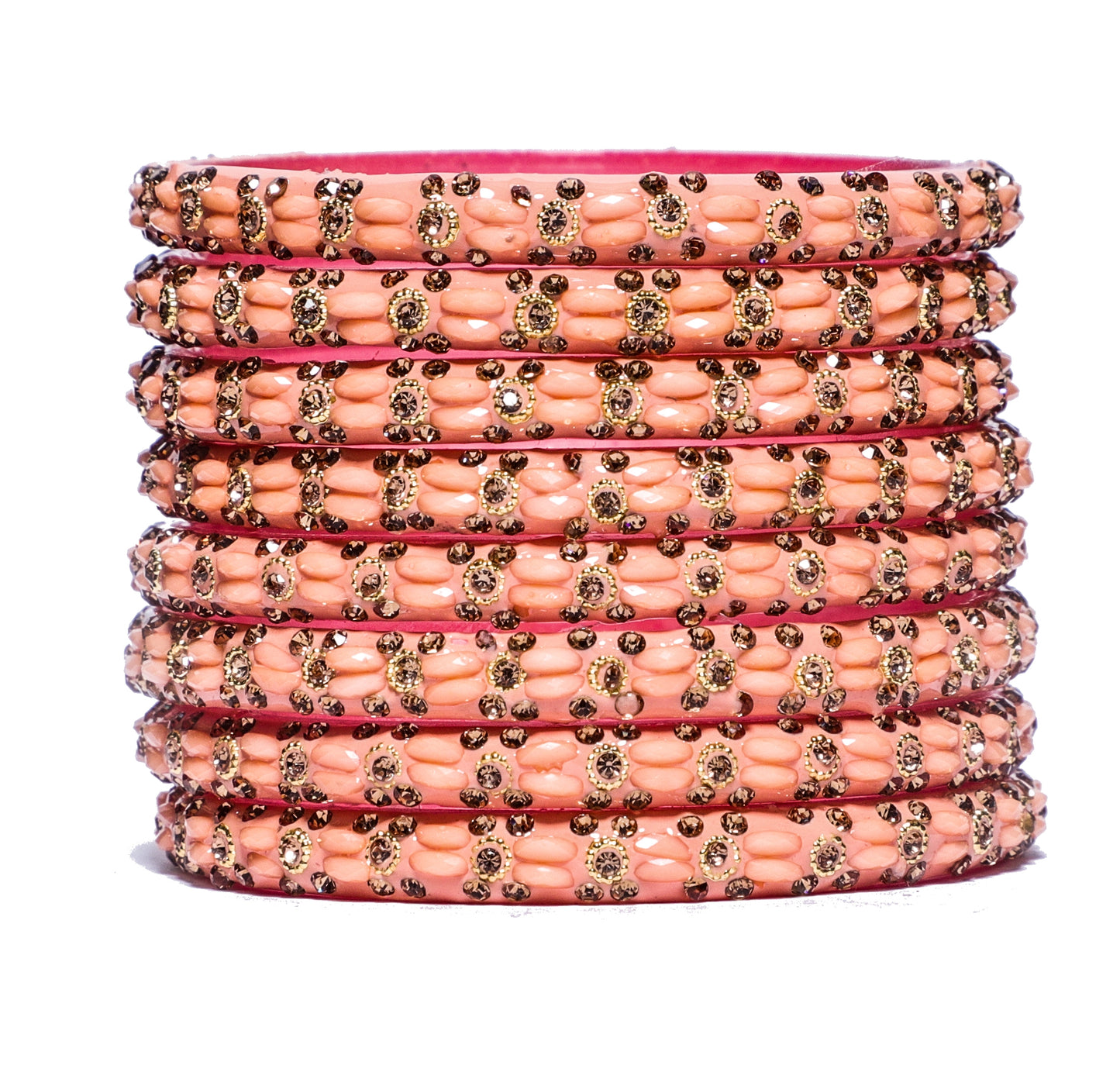 Swara Creations Glass Bangles Set for Special Occasions for Women & Girls(Sku229)