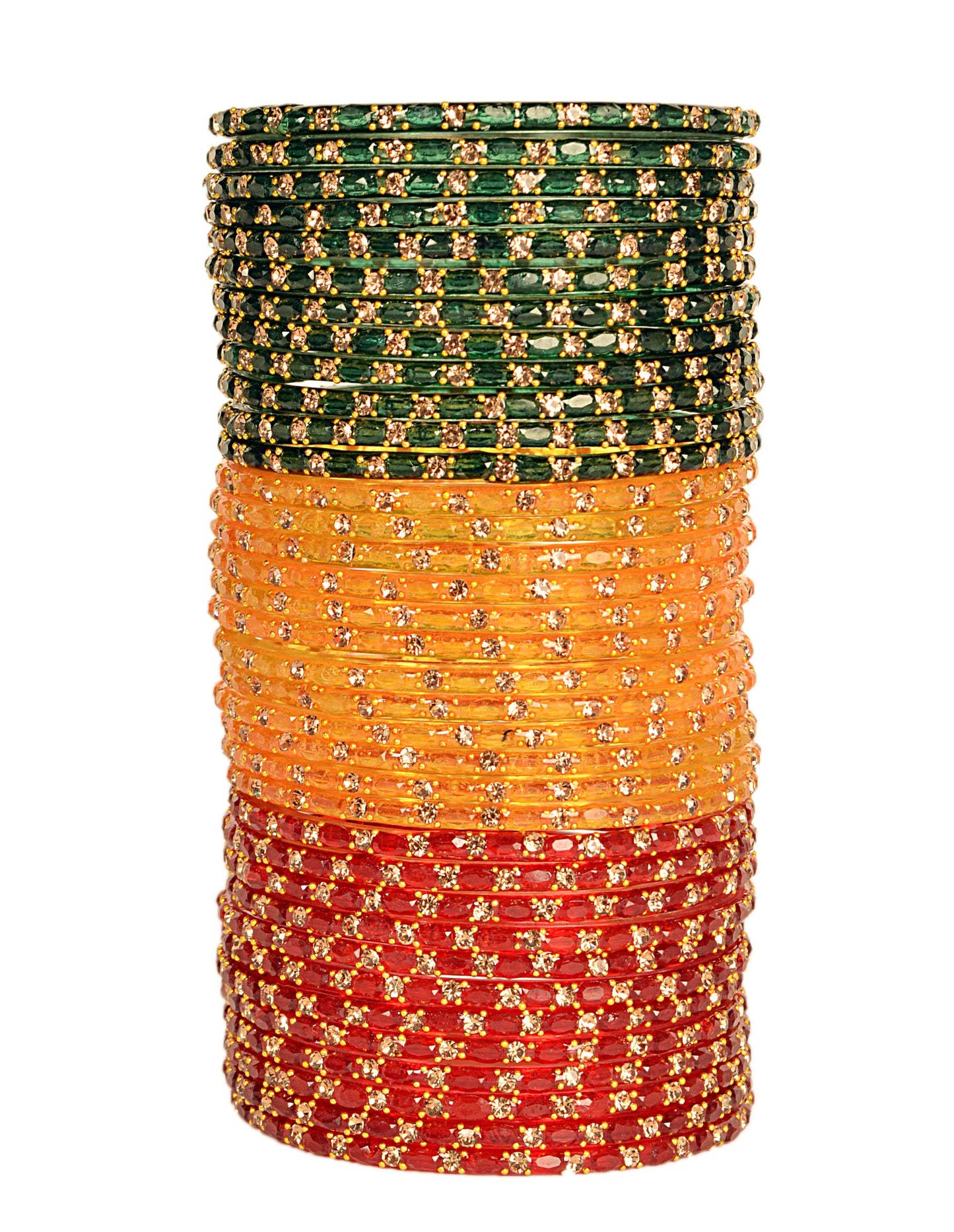 Swara Creations Glass Bangles set for Women (SKU287)