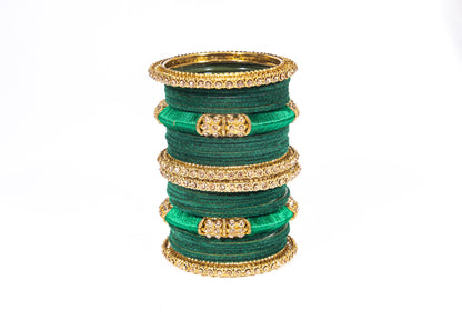 Zircon Multicolor Metal Kadas Set