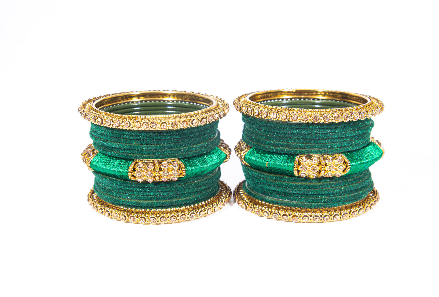 Zircon Multicolor Metal Kadas Set