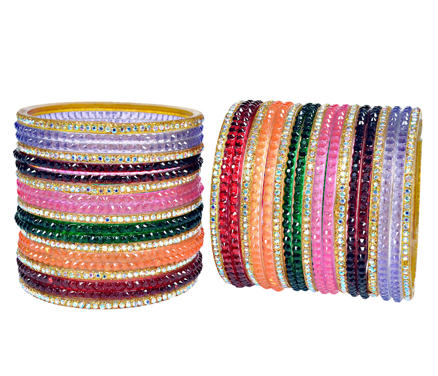 Swara Creations Traditional Crystal design/Self Beaded work SKU (403)
