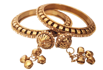 Swara Creations Metal latkan Kadas Set with Women and Girls(2Pc)