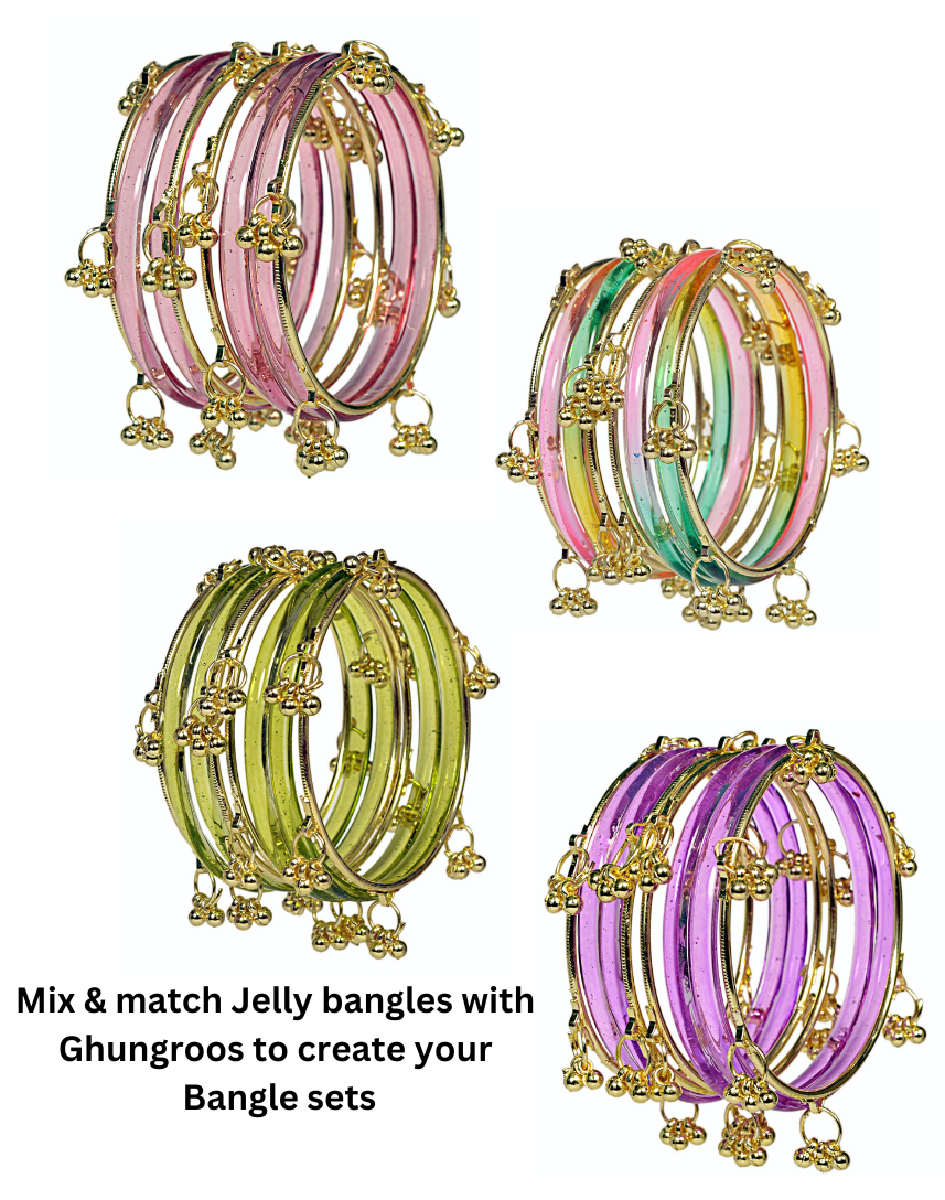 Swara Creations Glass Bangles/Kadas for Women (SKU 297)