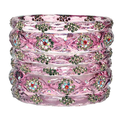 Swara Creations Glass Bangles set (6-Pcs)(SKU292)