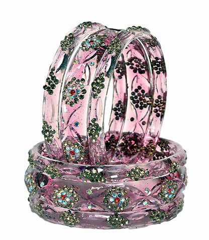 Swara Creations Glass Bangles set (6-Pcs)(SKU292)