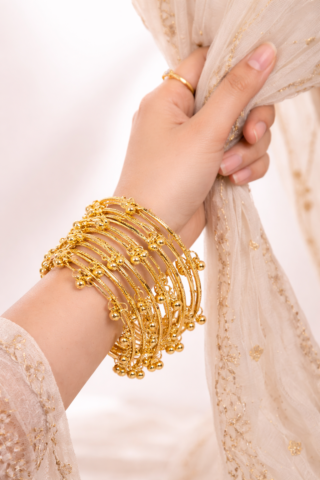 Swara Creations Traditional Kashmiri Ghungroo Latkan SKU(416)