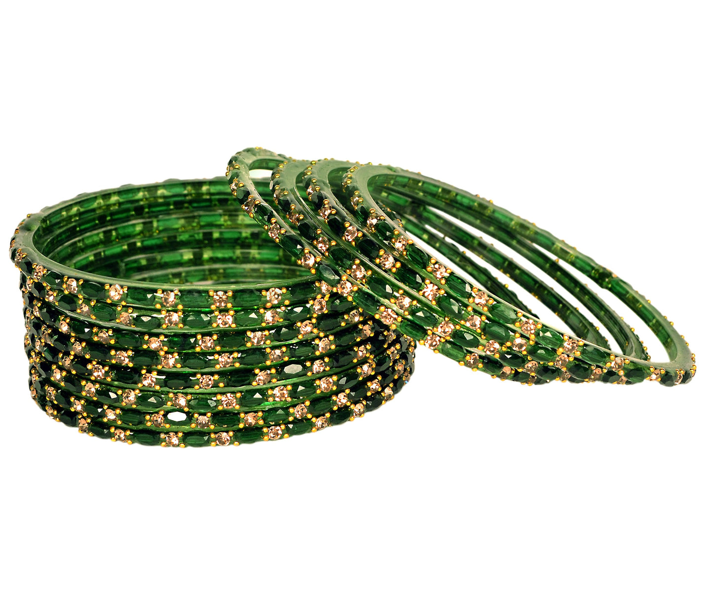 Swara Creations Glass Bangles set for Women (SKU287)