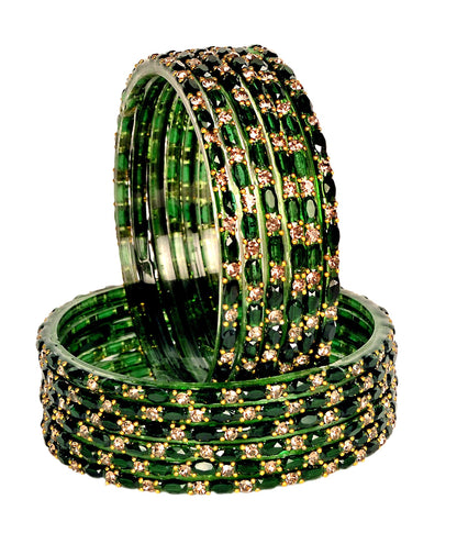 Swara Creations Glass Bangles set for Women (SKU287)