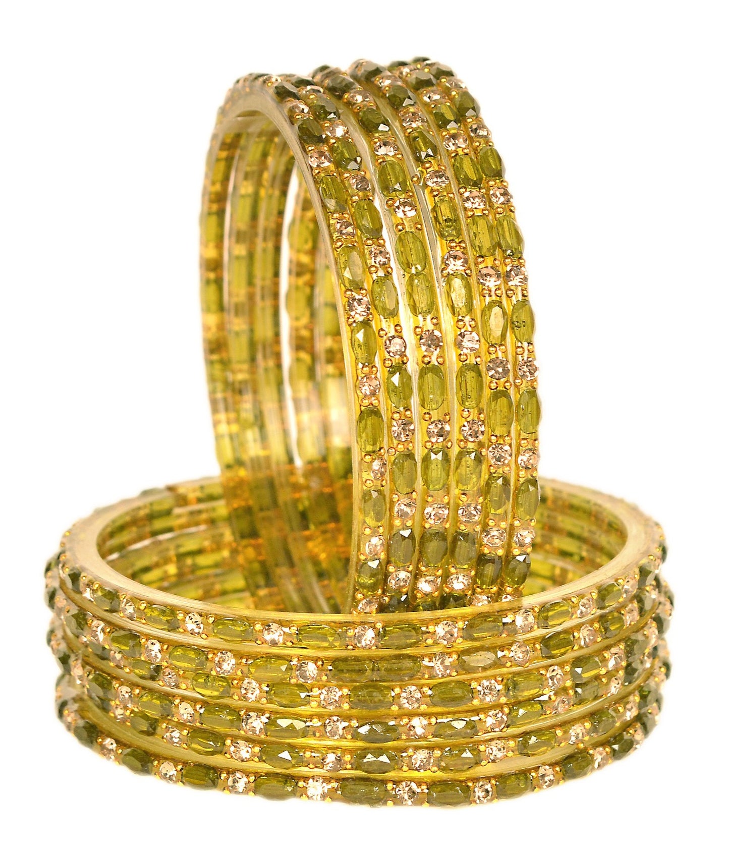 Swara Creations Glass Bangles set for Women (SKU287)