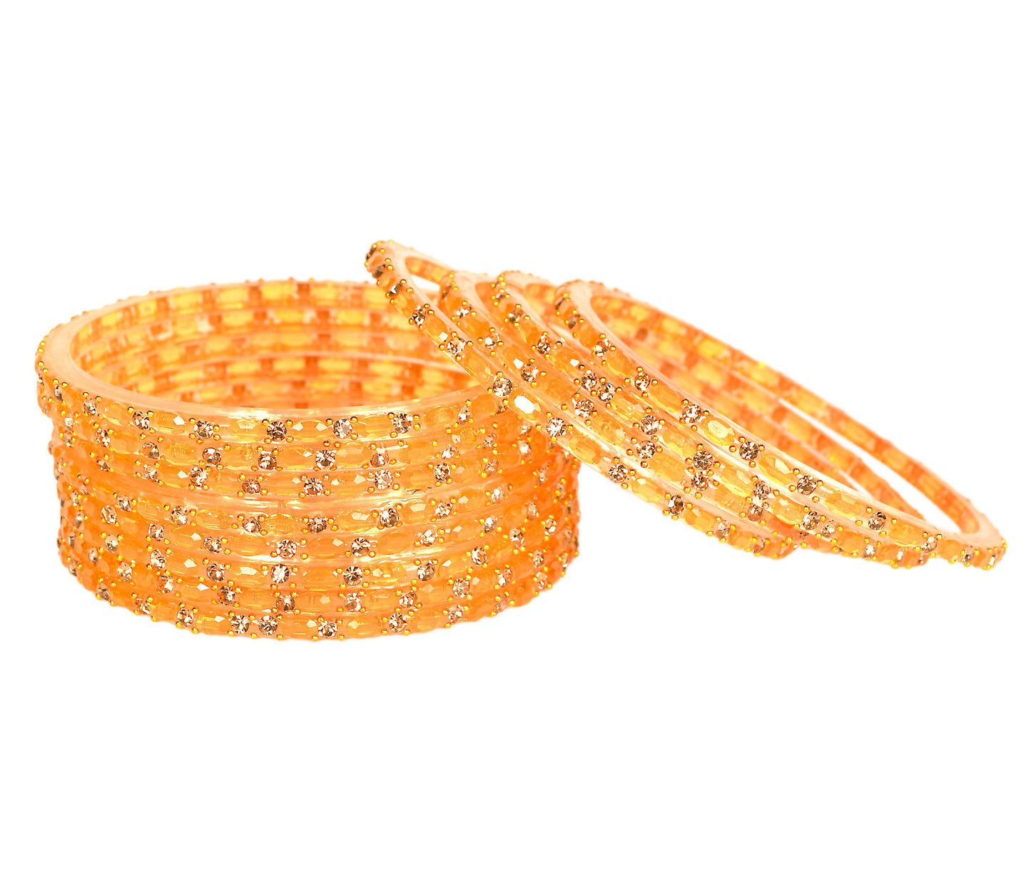Swara Creations Glass Bangles set for Women (SKU287)