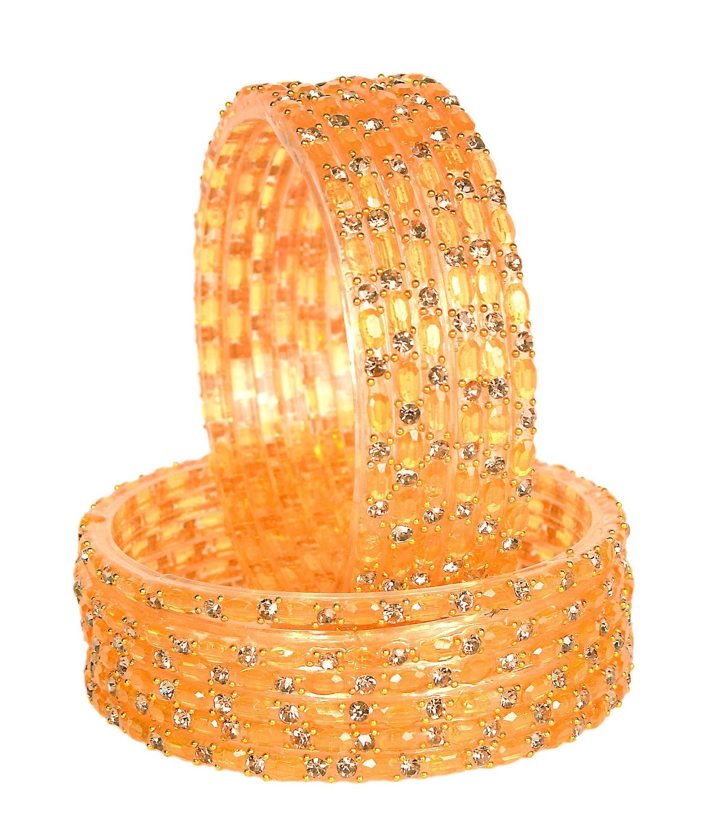 Swara Creations Glass Bangles set for Women (SKU287)