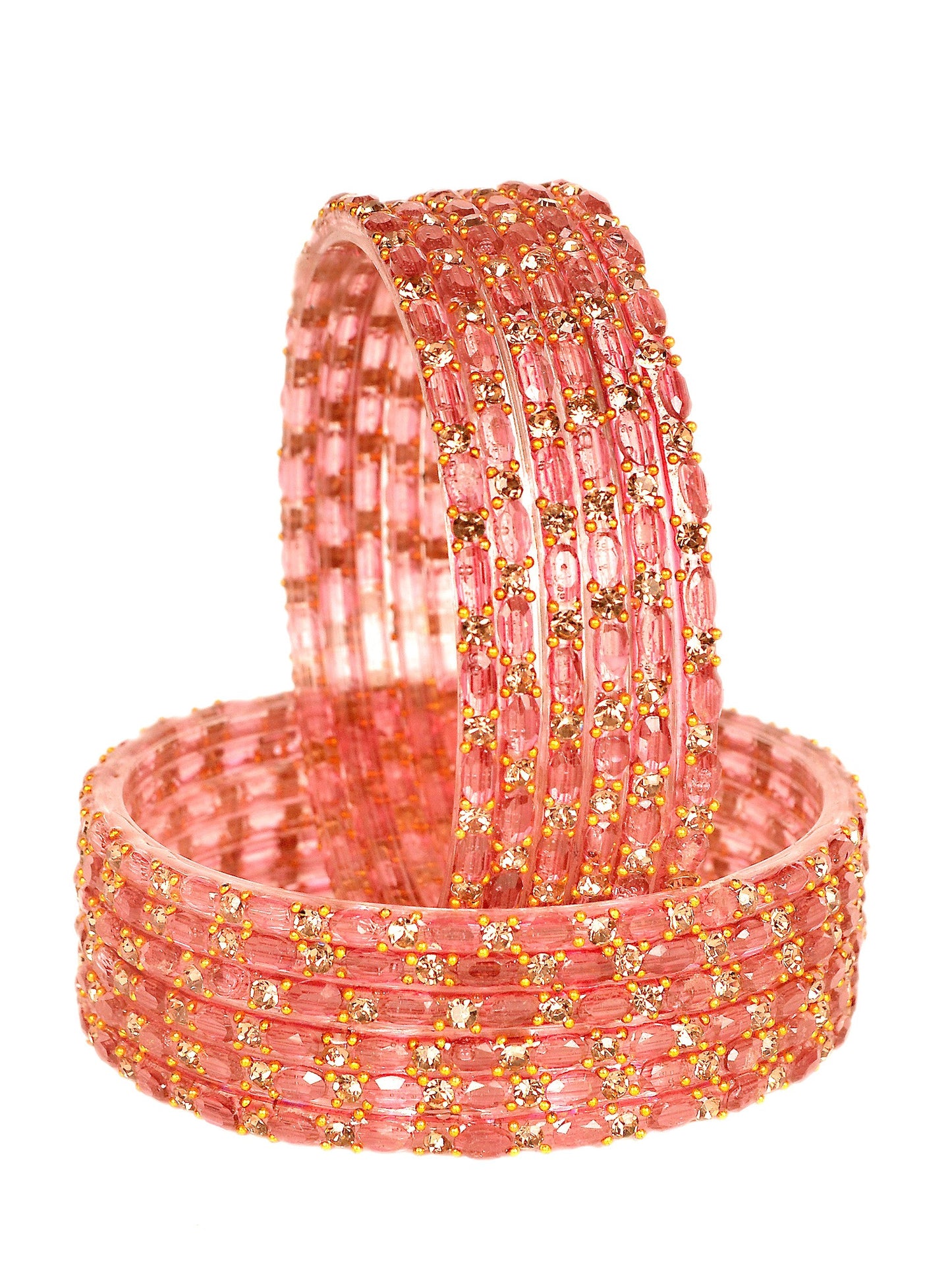 Swara Creations Glass Bangles set for Women (SKU287)