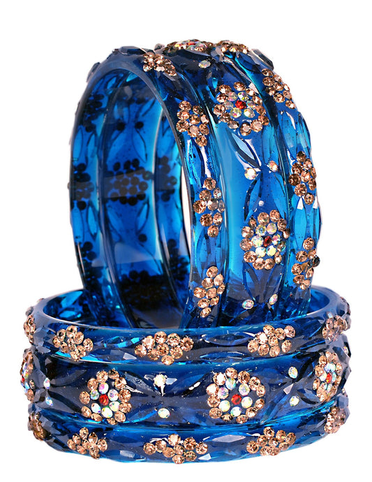 Swara Creations Glass Bangles set (6-Pcs)(SKU292)