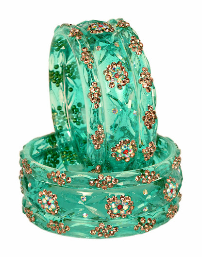 Swara Creations Glass Bangles set (6-Pcs)(SKU292)