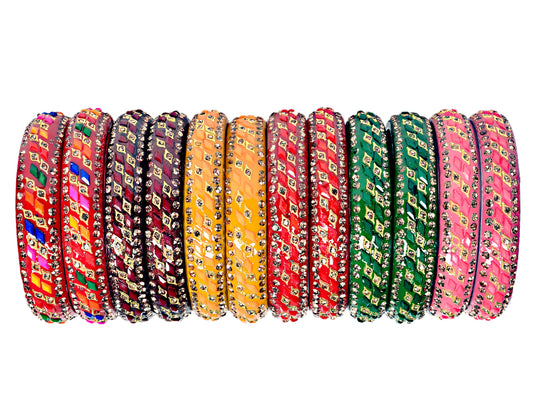 Swara Creations Zirconwork/Traditional Kadas Set SKU (402)