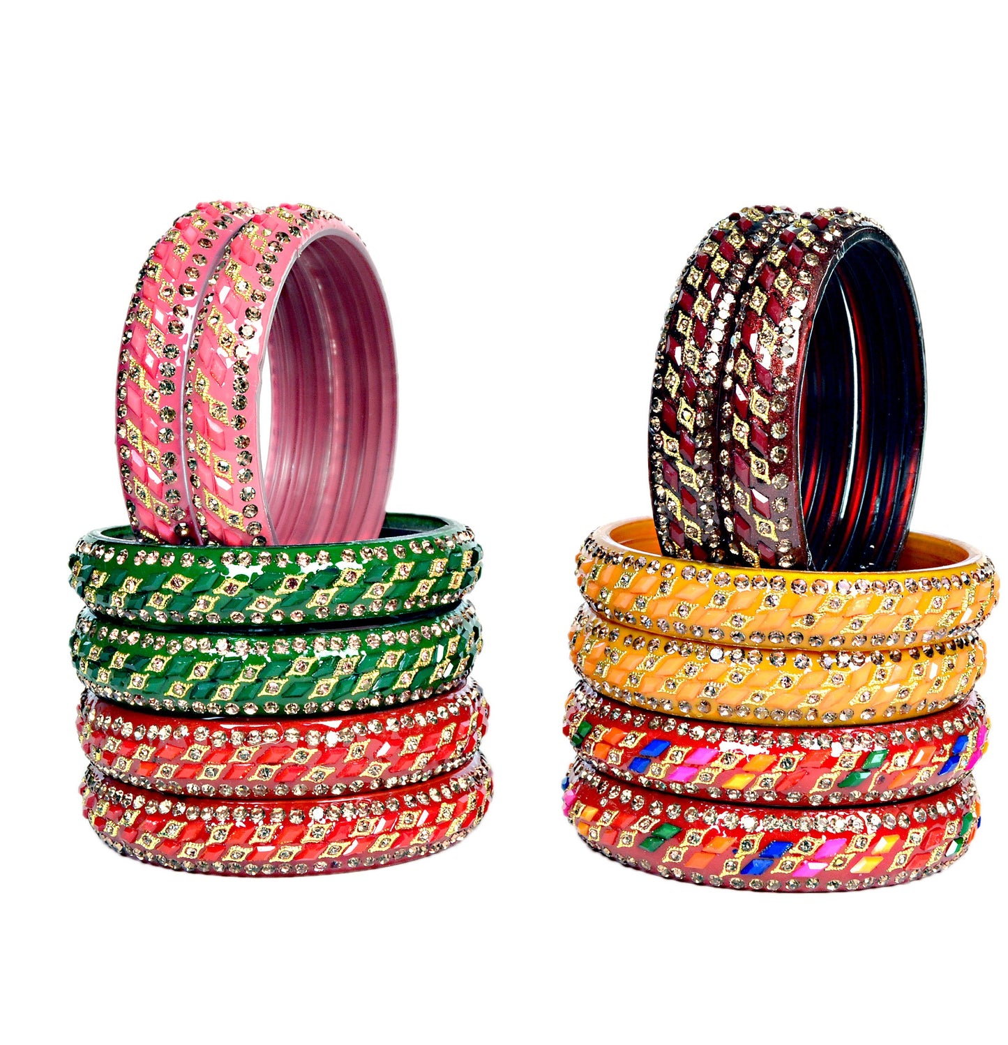 Swara Creations Zirconwork/Traditional Kadas Set SKU (402)