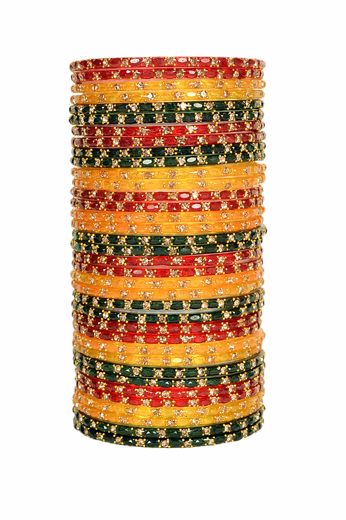 Swara Creations Glass Bangles set for Women (SKU287)