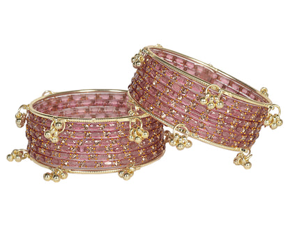 Swara Creations Kashmiri Ghungroo Raindrop Bangles SKU(417)