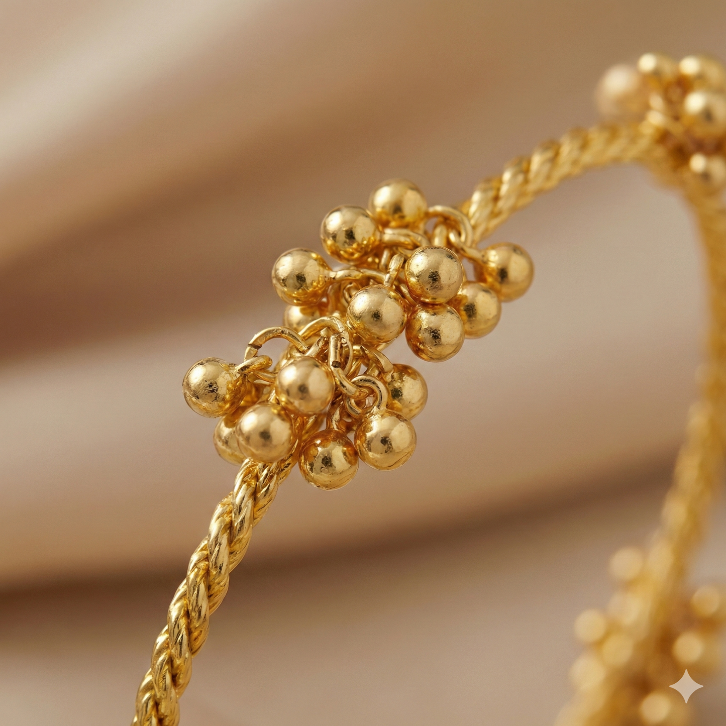 Swara Creations Traditional Kashmiri Ghungroo Latkan Bangles Set SKU(393)