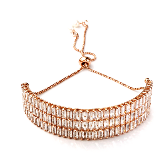 Swara Creations Stylish American Diamond Bracelet SKU(418)