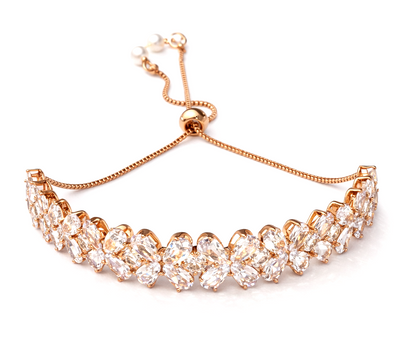 Swara Creations Stylish American Diamond Bracelet SKU(418)