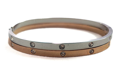 Swara Creations Gold Plated Openable Love Bracelet SKU(500)