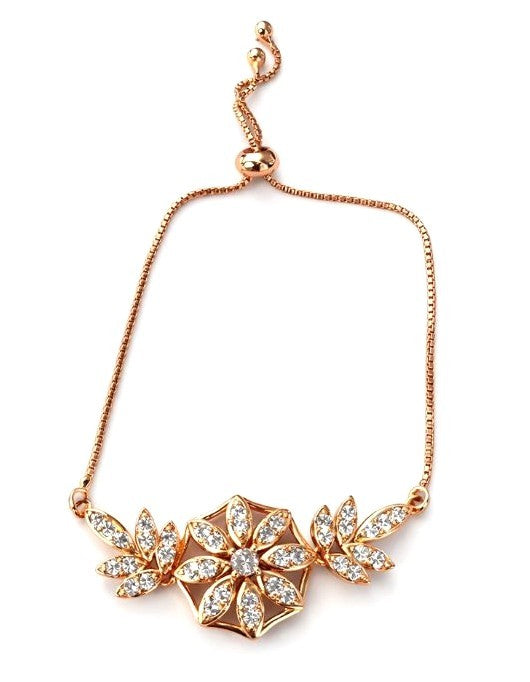 Swara Creations Stylish American Diamond Bracelet SKU(418)