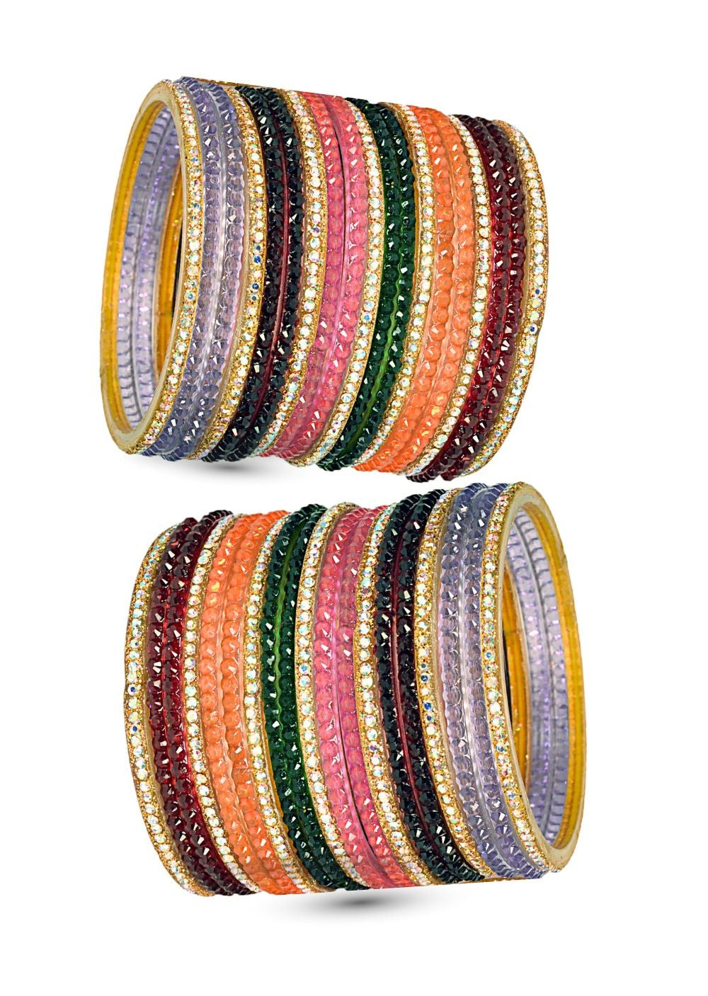 Swara Creations Traditional Crystal design/Self Beaded work SKU (403)